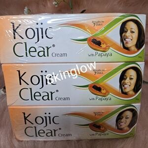 X 3 Set Of Kojic Clear Cream